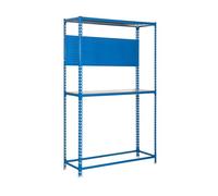 Simonrack simonracing più 3/400 Kit di scaffale blu/galvanizzato