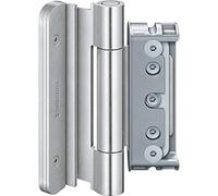 Simonswerk 5 080840 0 12401 Cerniera per porta argento BAKA Protect 4040 3D FD 4. Banda senza blocco pin, alluminio anodizzato, senza stiftsicherung, silberfarbig, 1 pezzo