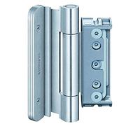 Simonswerk Baka Protect 4010 - Nastro per porta in acciaio moderno, 3D FD MSTS, 1 set = 3 pezzi, colore: Argento lucido