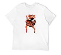 SIMOROL Men's Ragazza Magica Jovanotti Italienisches Rocker Album Cover T-Shirt White M
