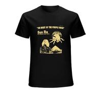 SIMOROL Sun Ra And His Arkestra T Shirt Vintage Gift for Men Funny Tee Black XXL