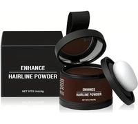 Simp&life Hairline Powder - Verroni Hairline Powder,Orangalert Hair Powder,Enhanced Hairline Powder, Hairline Powder Instantly Conceals Hair Loss, Root Touch up Hair Powder (#06 Dark Brown, 1PC)