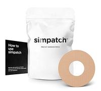 SIMPATCH Toppa Adesiva per Freestyle Libre - Confezione da 30 - Disponibile in 4 Colori, Marrone Chiaro