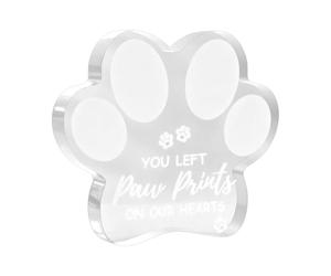 Simpathy Crystal Gift for Pets | Light Reflecting Display Keepsake for Loss of Dog Or Cat, Thoughtful Simpathy Gift Family, Friends, Puppy, Kitten, Home, Indoor, Office Memorial