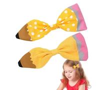 Simpati Legamenti Frontali Per Ragazze, Fascia L'inizio Della Scuola | Sweet Yellow Giallo A Capelli Clips-cotto Di Styling Accessorio, Morsetti In Anello