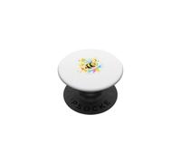 Simpatica Ape Acquerello Fuco Colorato PopSockets PopGrip Adesivo