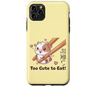 Simpatica bacchetta Kawaii Baby Cow Too Cute to Eat Meme Custodia per iPhone 11 Pro Max