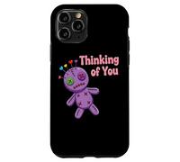 Simpatica bambola Voodoo che pensa a te Custodia per iPhone 11 Pro