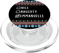 Simpatica Birichina Natale Emmanuelle Maglione Brutto PopSockets PopGrip per MagSafe