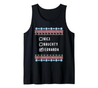 Simpatica Birichina Natale Fernanda Maglione Brutto Canotta