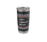 Simpatica Birichina Natale Flora Maglione Brutto Bicchiere termico in acciaio inox doppia parete