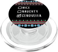 Simpatica Birichina Natale Genoveffa Maglione Brutto PopSockets PopGrip per MagSafe