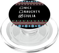 Simpatica Birichina Natale Giulia Maglione Brutto PopSockets PopGrip per MagSafe
