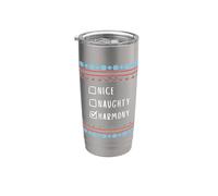 Simpatica Birichina Natale Harmony Maglione Brutto Bicchiere termico in acciaio inox doppia parete