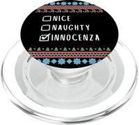 Simpatica Birichina Natale Innocenza Maglione Brutto PopSockets PopGrip per MagSafe