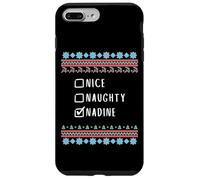 Simpatica Birichina Natale Nadine Maglione Brutto Custodia per iPhone 7 Plus/8 Plus