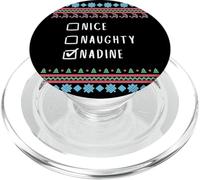 Simpatica Birichina Natale Nadine Maglione Brutto PopSockets PopGrip per MagSafe