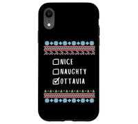 Simpatica Birichina Natale Ottavia Maglione Brutto Custodia per iPhone XR