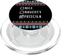 Simpatica Birichina Natale Priscila Maglione Bruto PopSockets PopGrip per MagSafe