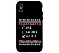 Simpatica Birichina Natale Rachele Maglione Bruto Custodia per iPhone X/XS