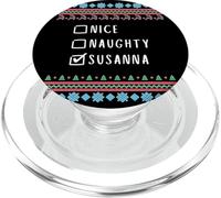 Simpatica Birichina Natale Susanna Maglione Bruto PopSockets PopGrip per MagSafe