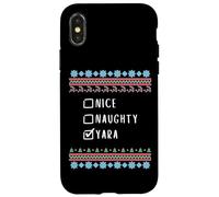 Simpatica Birichina Natale Yara Maglione Bruto Custodia per iPhone X/XS
