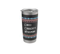Simpatica Birichina Natale Yasmina Maglione Bruto Bicchiere termico in acciaio inox doppia parete