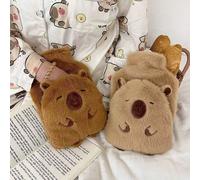 Simpatica borsa dell'acqua calda a forma di topo d'acqua - da riempire con acqua calda, calda e confortevole, la scelta ideale per l'inverno! La morbida texture ti terrà al caldo in casa. Regalo di Na