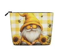 Simpatica borsa per trucchi da viaggio, borsa da viaggio casual con cerniera, Estate 3d Girasoli 13, Taglia unica, Astuccio per trucchi
