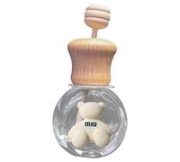 Simpatica Bottiglia Di Profumo Per Presa D'aria Pèr Auto Con Tè Al Latte | Ornamento Peŗ Aùto Dei Cartoni Animati, Decorazione Creativa P̄er Interni Auŧo, Deodorante Pēr Autö Sospeso, Bòttiglia Diffus