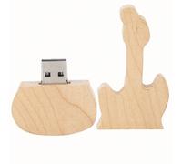 Simpatica chiavetta USB in legno a forma di animale, design Kawaii, un bel regalo per bambini, ragazzi e amici, con trasferimento dati veloce, plug