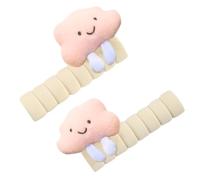 Simpatica copertura antistatica per maniglia della porta - Copertura protettiva in morbido silicone contro urti e attriti, imbottitura antiurto per maniglia a forma di, accessorio decorativo pe