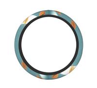 Simpatica copertura per volante, elastica, il vento soffia sulle foglie