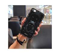 Simpatica custodia per telefono in TPU con graffiti e cartoni animati, resistente allo sporco, compatibile con iPhone 5/5S/SE - Impermeabile,