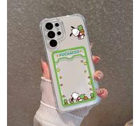 Simpatica custodia per telefono Sanrios Hello Kitty con porta carte, compatibile con Samsung S24S23S22S21S20FE Plus Ultra M33M53M54 5G, anti-caduta,