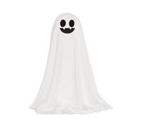 Simpatica decorazione di fantasmi, 37 x 13 cm, statua di Halloween con luce a LED, per un'atmosfera spaventosa interattiva, decorazione da tavolo con una luce soffusa per il portico della festa