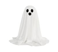 Simpatica decorazione di fantasmi, 37 x 13 cm, statua di Halloween con luce a LED, per un'atmosfera spaventosa interattiva, decorazione da tavolo con una luce soffusa per il portico della festa