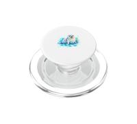Simpatica Foca Acquerello Schizzi Colorati PopSockets PopGrip per MagSafe