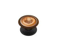 Simpatica impugnatura per telefono a forma di gatto I Love Cats Espresso Coffee Art PopSockets PopGrip Adesivo