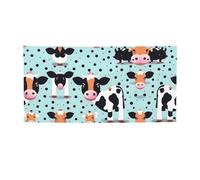 Simpatica mucca Polka Dot Print Versatile Party Banner,Migliori bandiere banner per eventi,Decorazioni per feste di compleanno