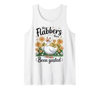 Simpatica Oca con Perle, Margherite, Divertente Idea Regalo per Animali da Fattoria Canotta