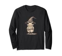 Simpatica rana in cappello da fata per amanti magici e magici Maglia a Manica