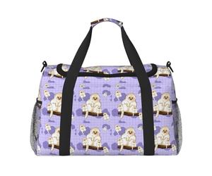 Simpatica scimmia dorata È una borsa da viaggio a tracolla portatile con grande capacità e multifunzione, un must per i viaggi all'aperto