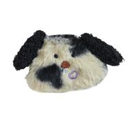 Simpatica spilla a forma di cane, in morbido peluche, da appendere, portachiavi, ciondolo a forma di animale, perfetta per gli amanti della moda, brooch, come descritto