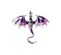 Simpatica spilla a forma di drago ad ala, adorabile spilla a forma di drago per ufficio, feste e regali per amici, Misura unica, Agata