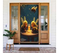 Simpatica stampa a forma di ape, n. 79, decorazione decorativa per interni ed esterni, primavera, estate, autunno, inverno, Halloween, Natale, decorazioni per la casa