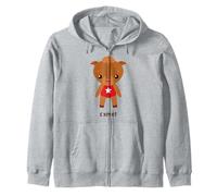 Simpatica stampa cammello bambino Felpa con Cappuccio