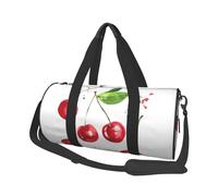 Simpatica stampa con ciliegia, Borsone da viaggio di grande capacità Borsa rotonda Borsa da viaggio sportiva Borsa da viaggio Borsa da fitness