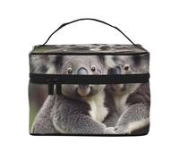Simpatica stampa dell'orso Koala, Borsa per il trucco Borsa per cosmetici Borsa da toilette da viaggio portatile Astuccio per matite Astuccio da toilette
