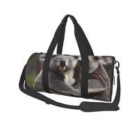 Simpatica stampa dell'orso Koala, Borsone da viaggio di grande capacità Borsa rotonda Borsa da viaggio sportiva Borsa da viaggio Borsa da fitness